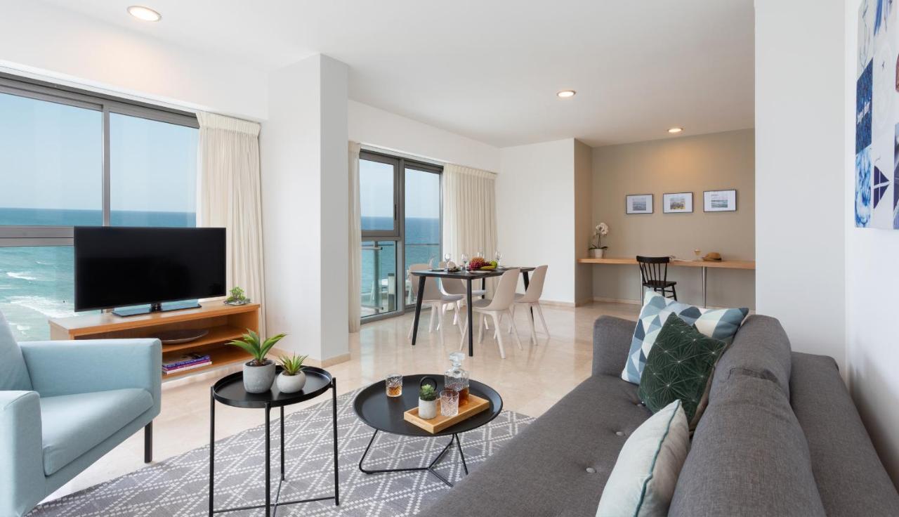 Aparthotel Okeanos On The Beach Herzliya Exterior photo